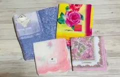 ハンカチ　4枚セット