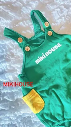 MIKIHOUSE Web限定 緑色 ロンパース