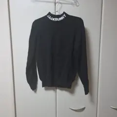 いちごみるく様専用です！INGEBORG ブラック ロゴ入りニットセーター