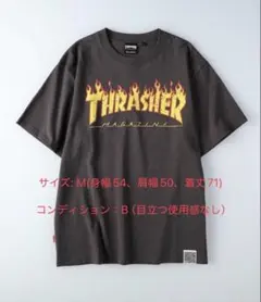 THRASHER 半袖 Tシャツ チャコールグレーのサムネイル