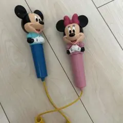 ディズニー ミッキー＆ミニー マイク2本セット