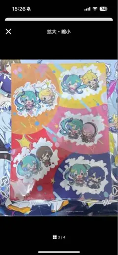 【れん様専用】初音ミク クリアファイル