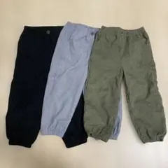 ベビー服 パンツ 3色セット