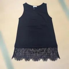 【新品】しまむらコラボ　田中里奈 mysa closet レース タンクトップのサムネイル