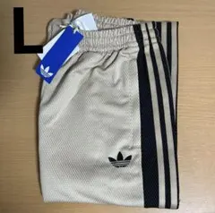 新品 SST LOOSE MESH TRACK PANTS カーキ L