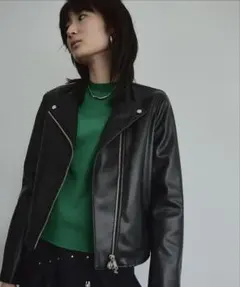 期間限定値下UNITED TOKYO エコレザーセミダブルライダース