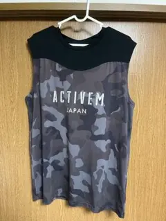 ACTIVEM 迷彩柄 タンクトップ