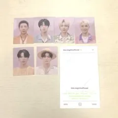 BTS 証明写真風 カード セット