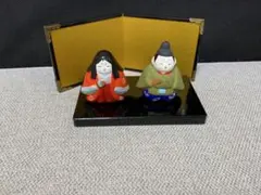 雛人形 立ち雛 親王飾り コンパクト 節句飾り