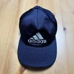 adidas 黒 メッシュキャップ