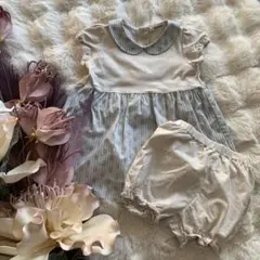 ❤️SOLEIADOソレイアード❤️襟付きワンピースとショートパンツセット美品可憐