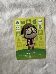 まとめ割あり/あつ森　amiiboカード　チャンプ