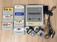 Nintendo Super Famicom 本体とゲームソフトセット