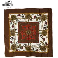 HERMES エルメス 「カレ90 天体と太陽」 額装シルクスカーフ - メルカリ