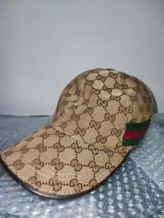 GUCCI GGキャンバス ベースボールキャップ