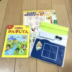 新品未使用 進研ゼミ 小学講座 1年生 4月 漢字辞典 お風呂ポスター