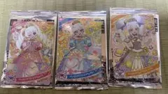 マクドナルドハッピーセット　ひみつのアイプリ　アイプリカード3種類コンプリート