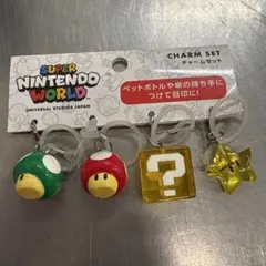 Super Nintendo World チャームセット 4種　USJ お土産のサムネイル