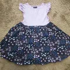 chien chien 半袖花柄ワンピースのサムネイル