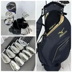 豪華セット　メンズゴルフクラブ　13本　MIZUNO Zephyr 高級感のサムネイル