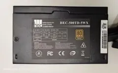 HEC 500W 500ワット ATX電源 80PLUS BRONZEのサムネイル
