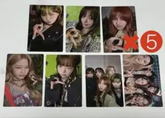 LESSERAFIM ルセラ DIFFERENT ソロジャケトレカコンプ35枚