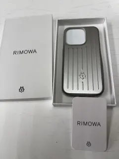 値下げ RIMOWA アルミニウム iPhone15 Proケース シルバー