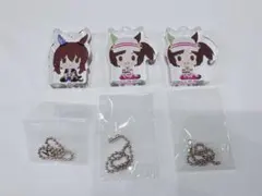 ウマ娘 アクリッツチャーム 3個セット アドマイヤベガ アイネスフウジン