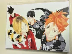 ハイキュー　アートボード　日向＆影山＆研磨＆黒尾