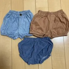 ユニクロ　かぼちゃパンツ　ベビーパンツ　エアリズム　80cm