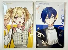 プロセカ　ボカロ　KAITO　天馬咲希　エピカ　箔押し　ノーマル　二枚セット