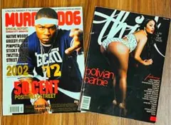 【2冊セット】　海外雑誌　洋雑誌　50CENT　グラビア　水着　ギャル　着エロ