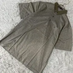 DAKS ポロシャツ グレージュ L 綿100%のサムネイル