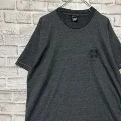USA製90sヴィンテージTシャツ！シングルステッチ　グレー半袖古着　XL26