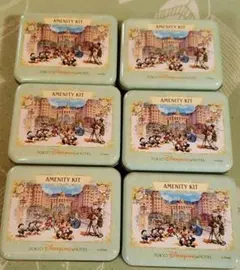ディズニーランドホテル　アメニティ　缶ケース　6点セット