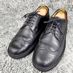 【美品】リーガルウォーカー ウイングチップ 革靴 ブラック ビジネス 軽量
