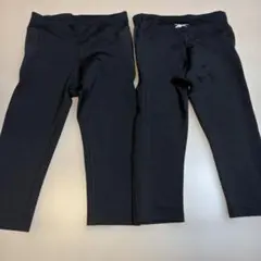 Reebok トレーニングタイツ ブラック　2枚セットのサムネイル