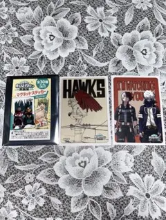 ヒロアカ原画展 マグネットステッカー ホークス 轟焦凍 荼毘