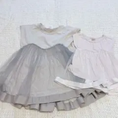 プティマインリアン　半袖Tシャツ 2枚セット　親子　母娘　お揃い　リンクのサムネイル