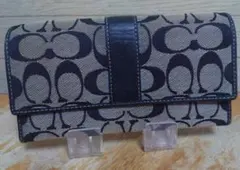 COACH モノグラム 三つ折り財布