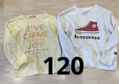 コンバーストレーナー　黄色長袖カットソー2点セット　春服　女の子