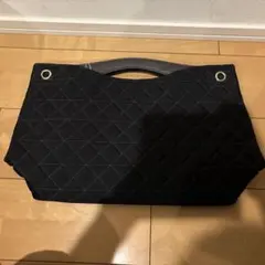 新品 未使用 タグつき　ブラック　キルティング ビジネスバッグ A4