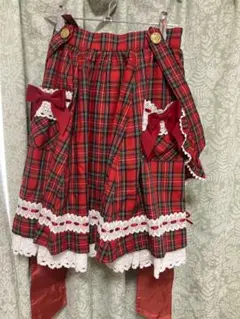 BABY タータンチェックスカートレッド Sweet Wingタータンチェック | BABY, THE STARS SHINE BRIGHT