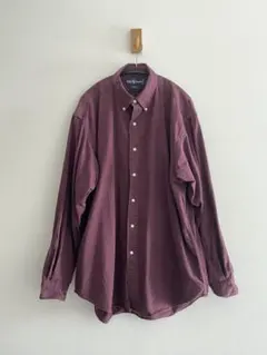 Ralph Lauren ラルフ　BLAIRE 長袖シャツ L バーガンディのサムネイル