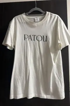 PATOU ロゴ Tシャツ ホワイト　Sサイズのサムネイル