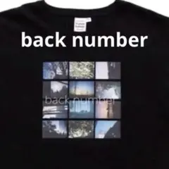 back number ゴールデンアワー黒いフォトTシャツ サイズLのサムネイル
