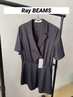 Ray BEAMS / ジャケット ディテール ミニ ワンピース