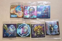 ウルトラマンシールウエハース7種　ウルトラマンギンガ　ウルトラマン80　他