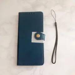 for Google Pixel 8 pro ケース 手帳型 ブルー PUレザー