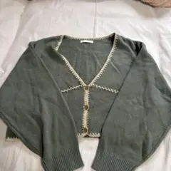 【7月末までの出品】ehka sopo カーディガン 長袖 Fサイズのサムネイル